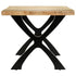 Rustika Rowe -  Dining Table 180x90x76 cm Solid Mango Wood